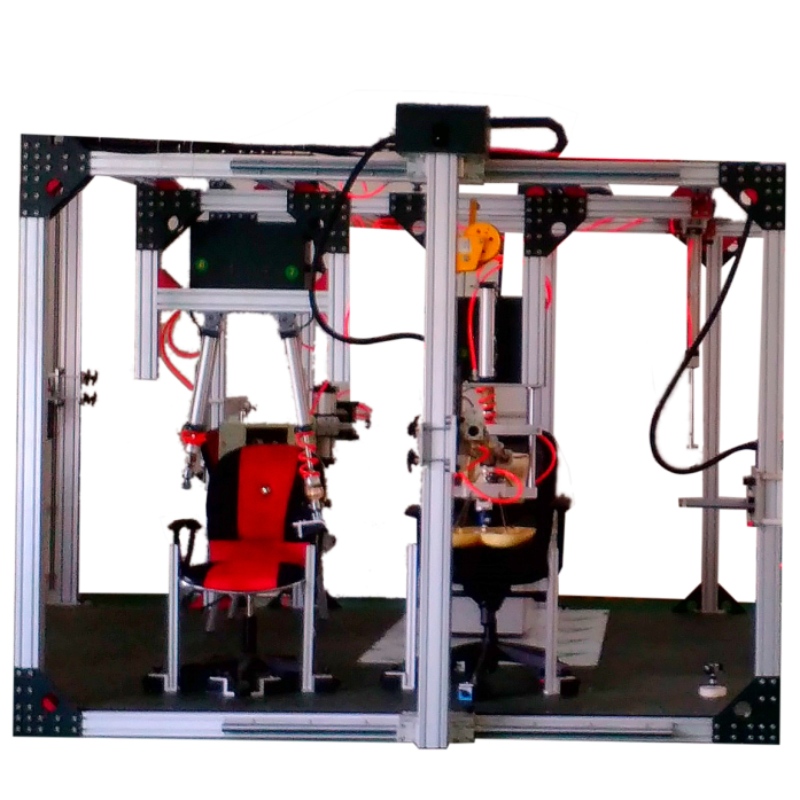 Silla de oficina JJ16-C probador de durabilidad combinada